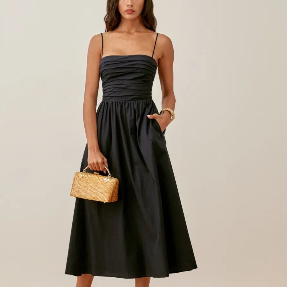 Reformation - Lissa Dress in Black